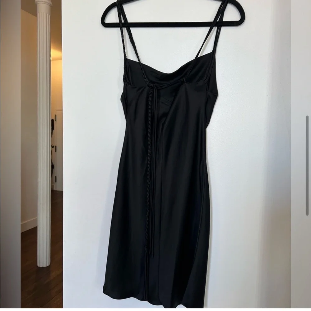 NEW Nanushka Merva Satin Slip Dress - Picture 6 of 8